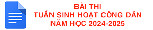 Bài thi TSHCD 2024 - 2025